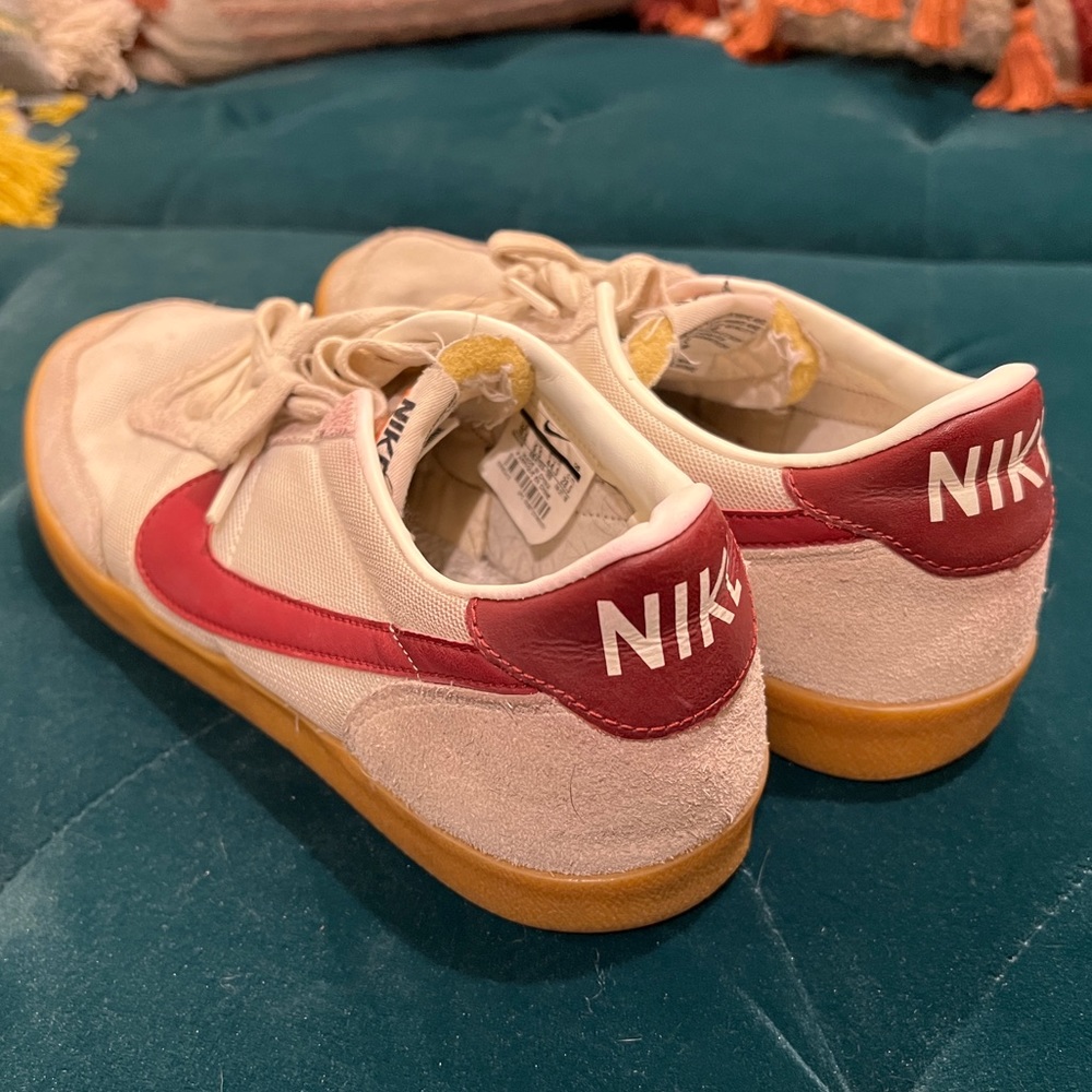 nike kill shot 2 white and red, men’s 10.5